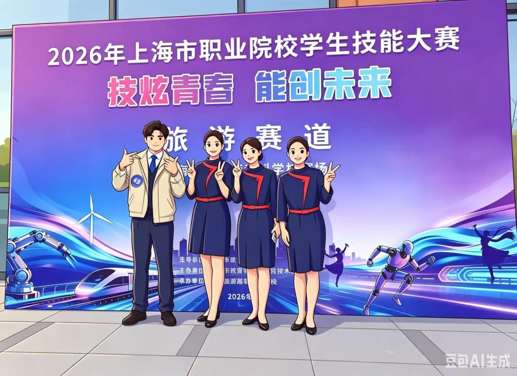 崔宸翰四位同学组成的代表队
